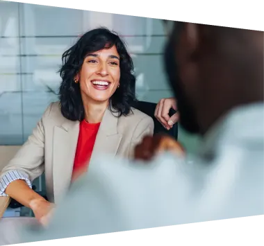 Public Relations Business woman smiling 