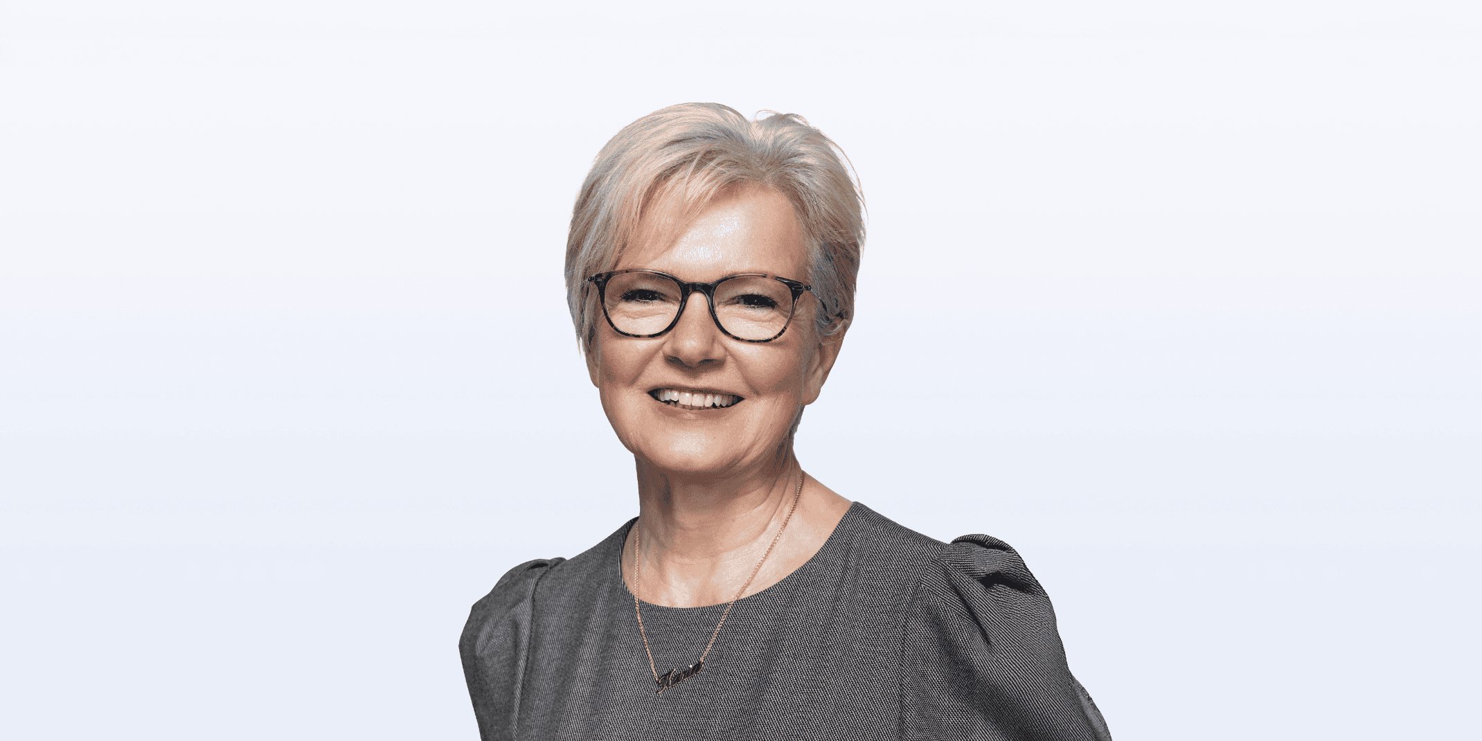 Connect header, headshot of Karin Markides