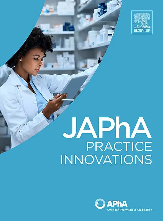 JAPhA Practice Innovations cover