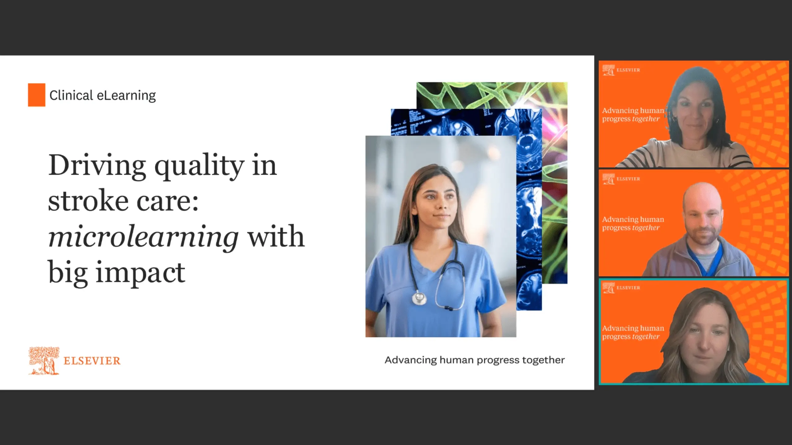 Driving quality in stroke care microlearning with big impact NOAM - Thumbnail
