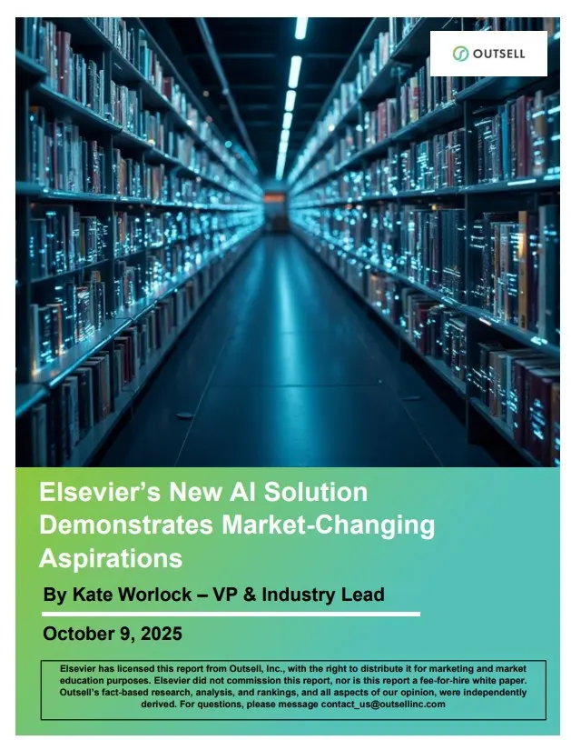Outsell report - Elsevier's new AI solution