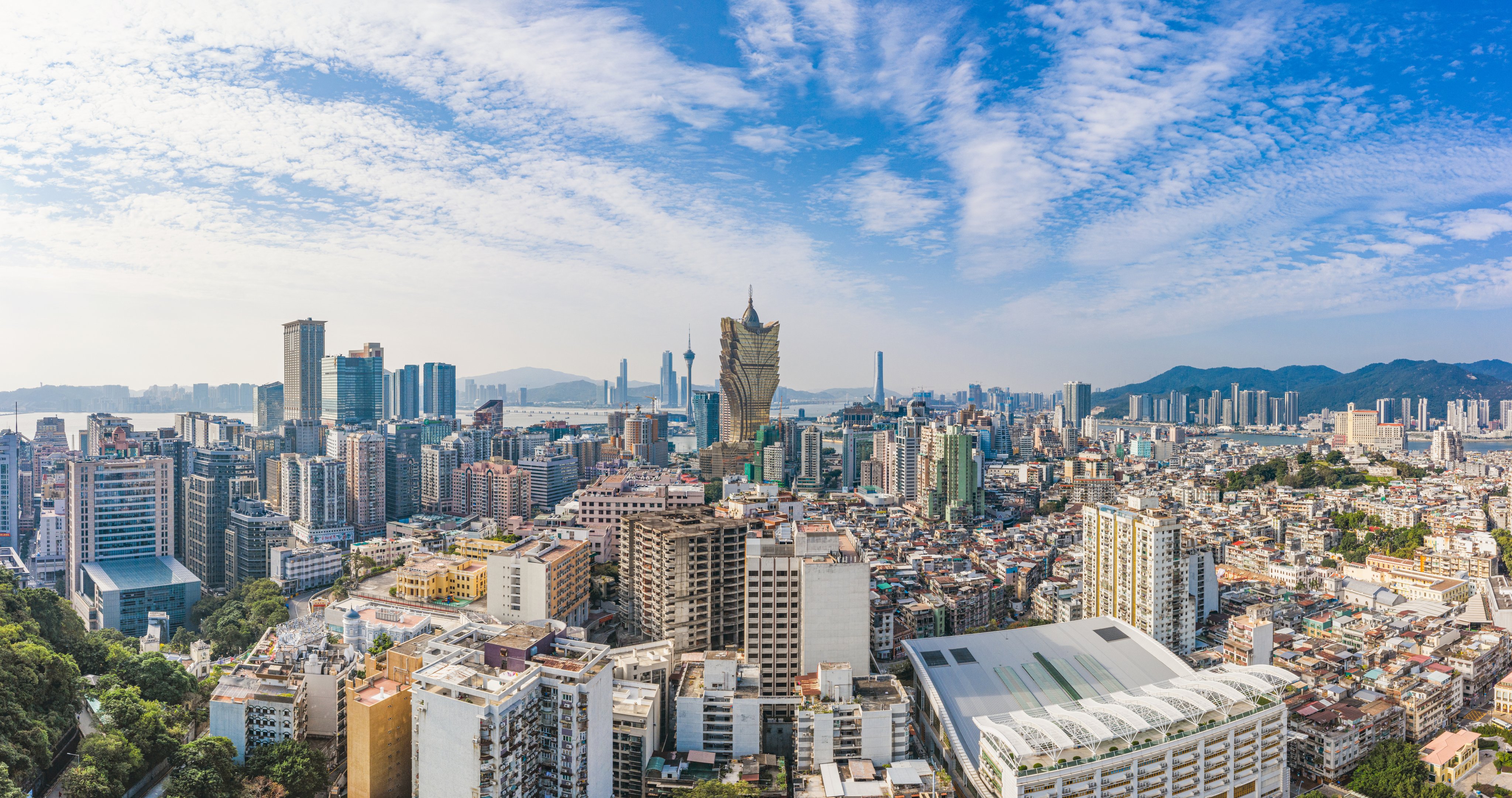 Panorama of Macau City