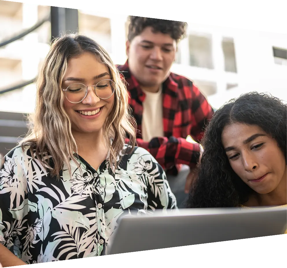 Elsevier Employee, smiling and looking at the camera