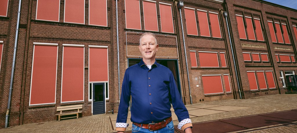 John staat voor Techniekhuis Twente