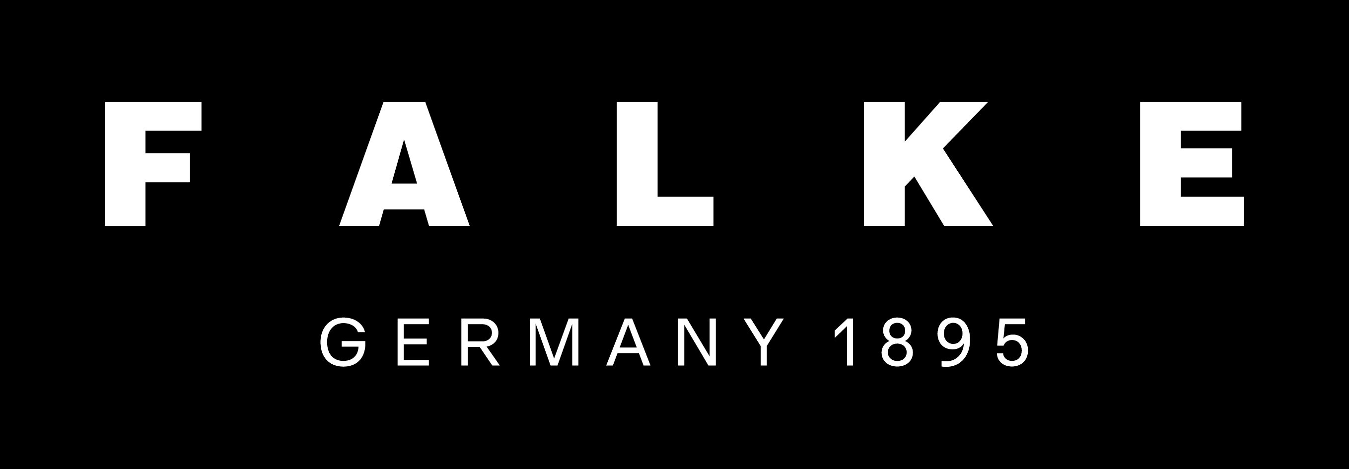Logo FALKE GERMANY 1895 neg