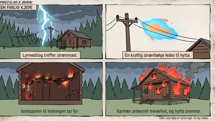 Bilder av lynets reise er utviklet ved hjelp av kunstig intelligens.