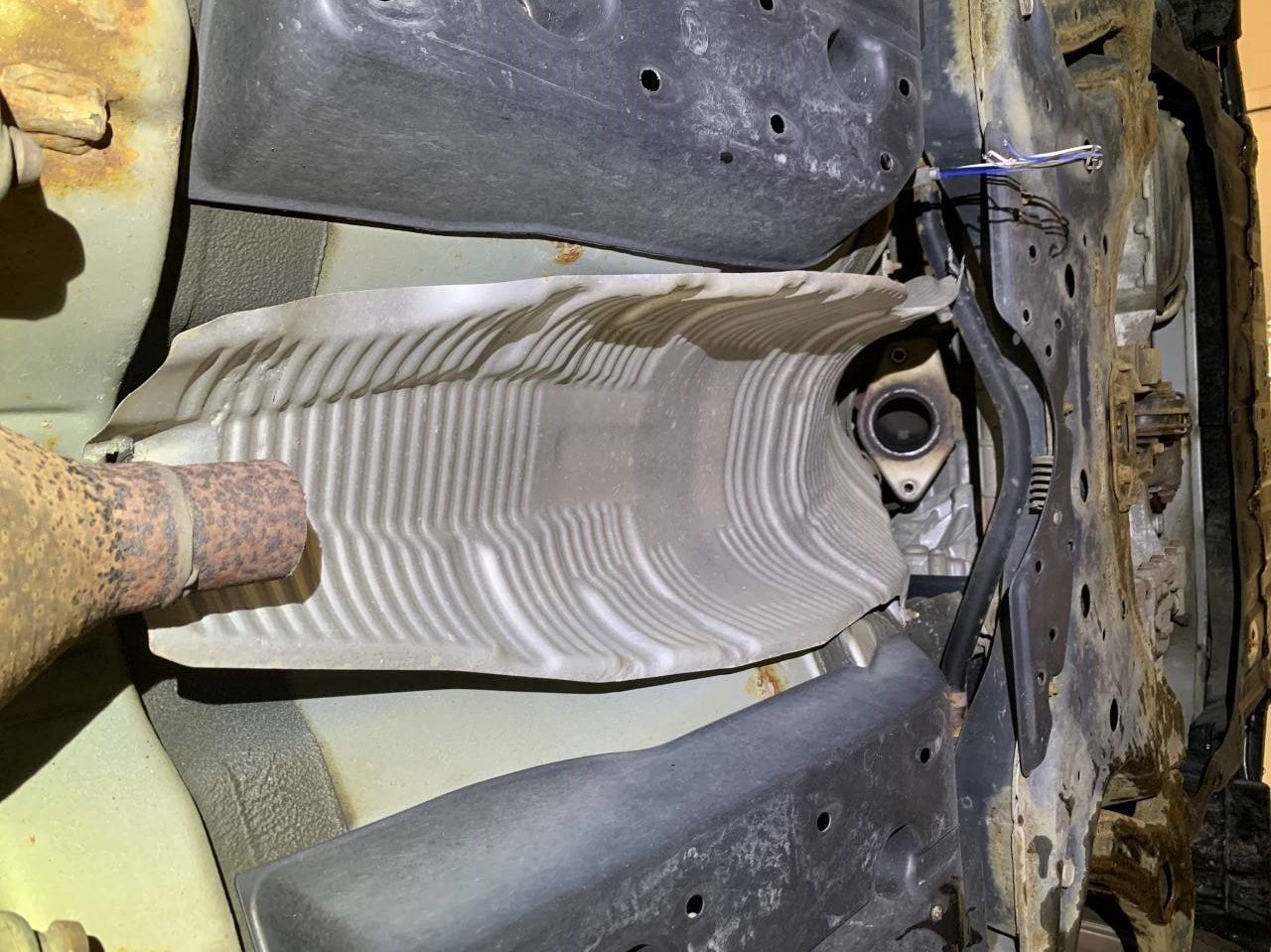 katalysator fra Toyota Prius