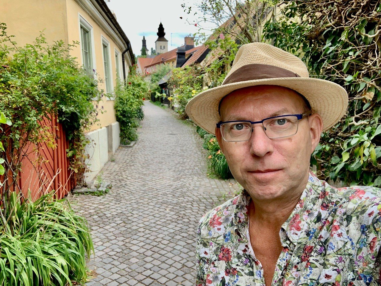 Odd Roar Lange på ferietur