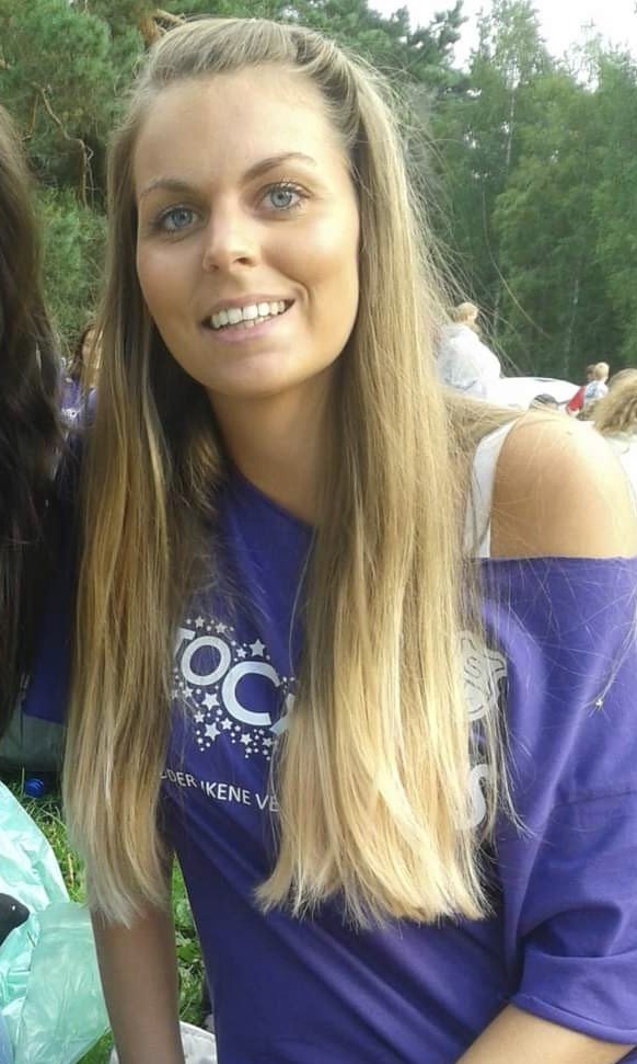 Therese Meyn under fadderuken ved Markedshøyskolen