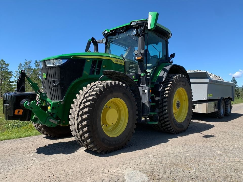 En John Deere traktor