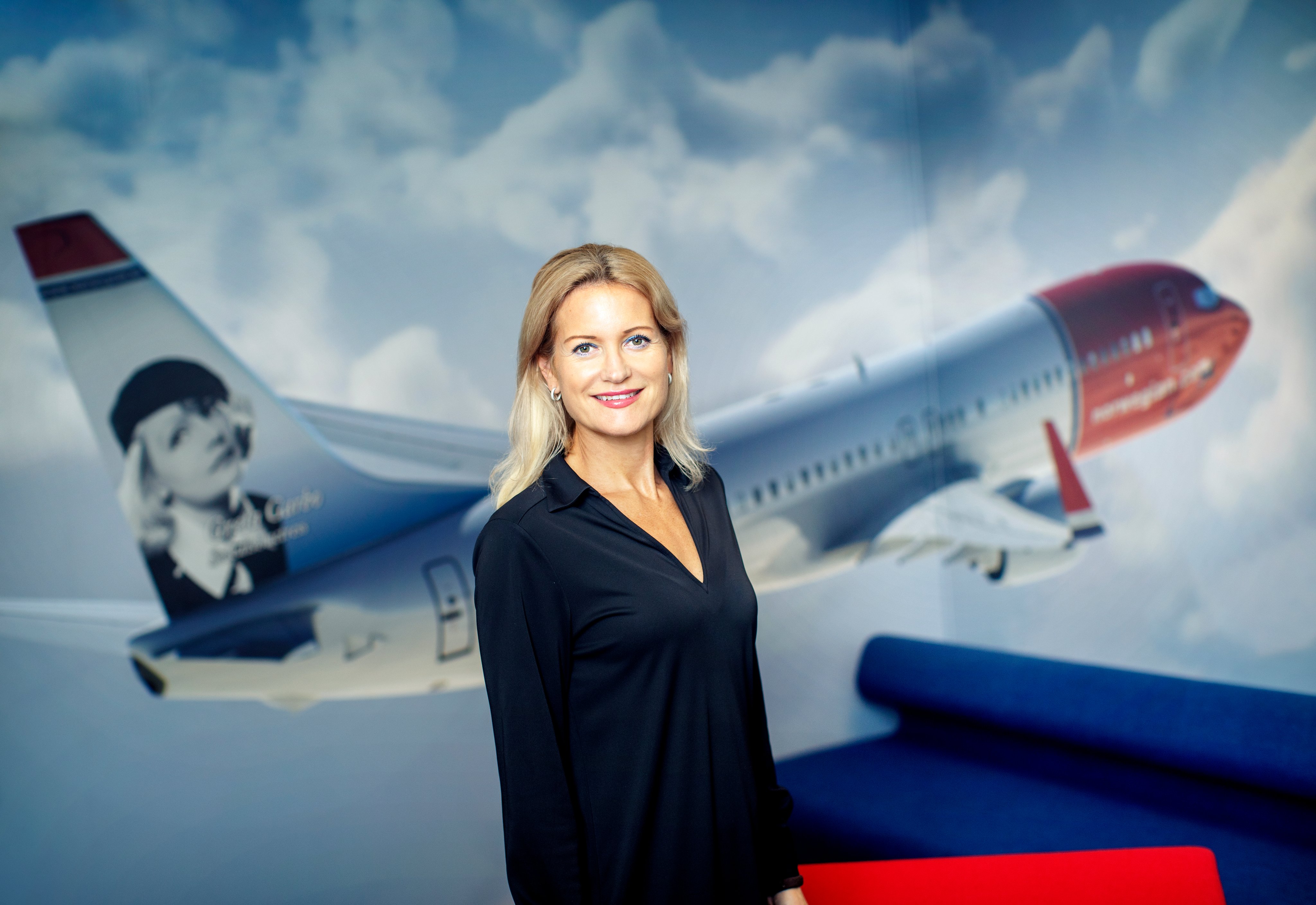 Charlotte Holmbergh, kommunikasjonssjef i Norwegian.