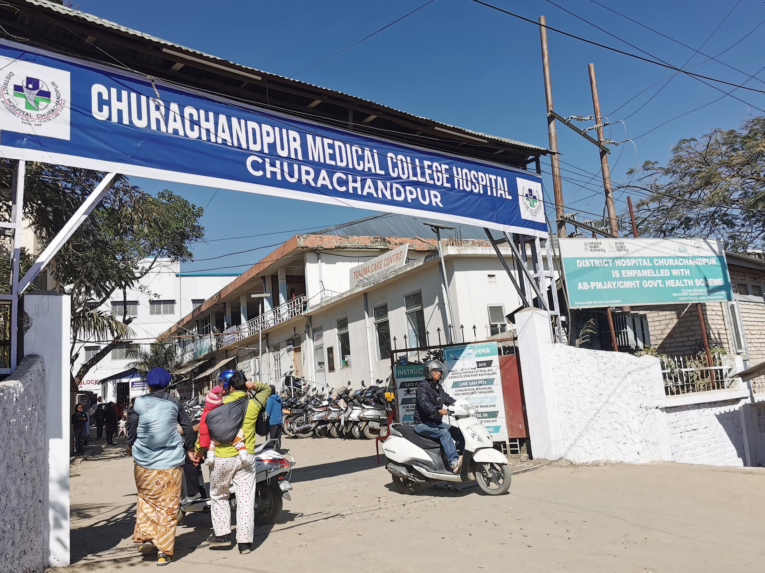 Krankenhaus in Churachandpur