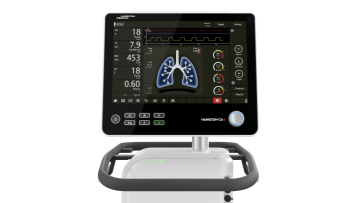 Touch screen of the HAMILTON-C6 ventilator