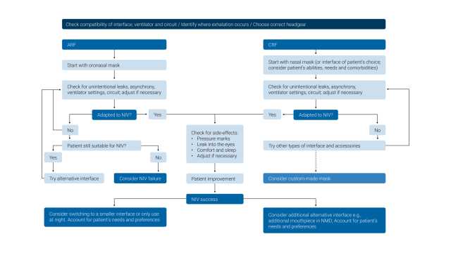 A diagram tree of the compatibility of NIV interfaces