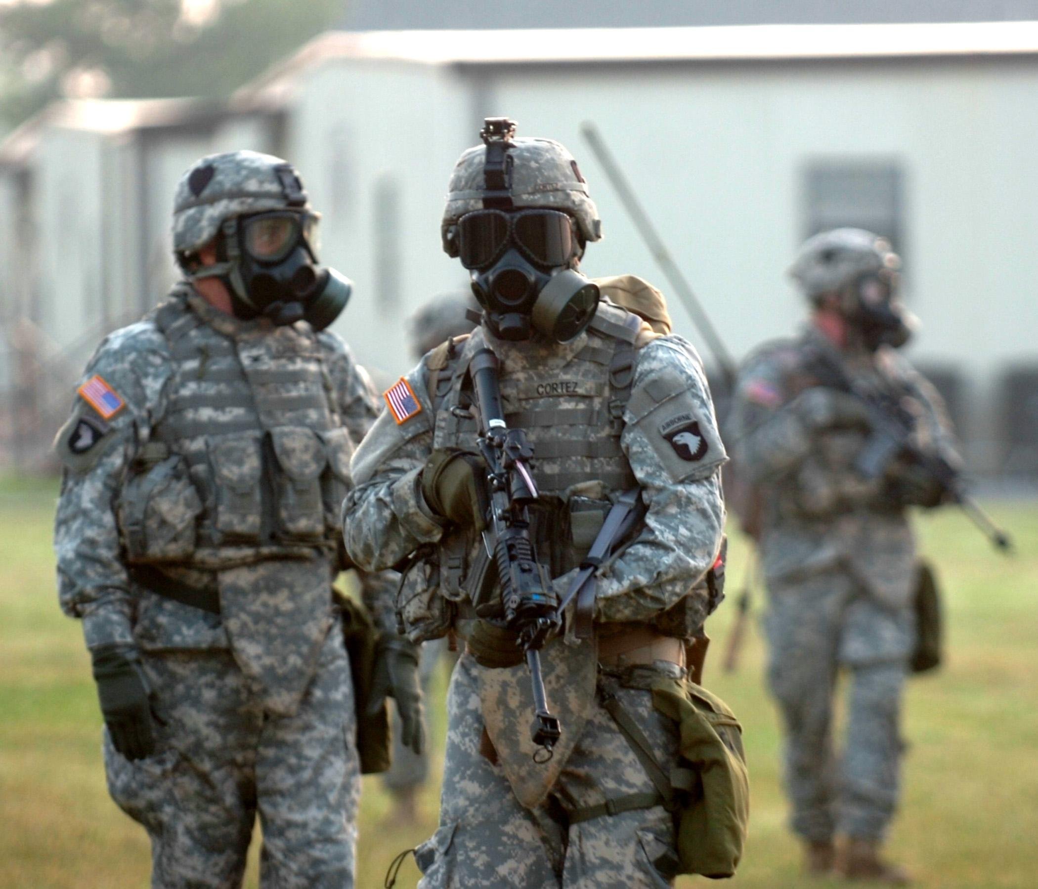 Soldier NBC Filter