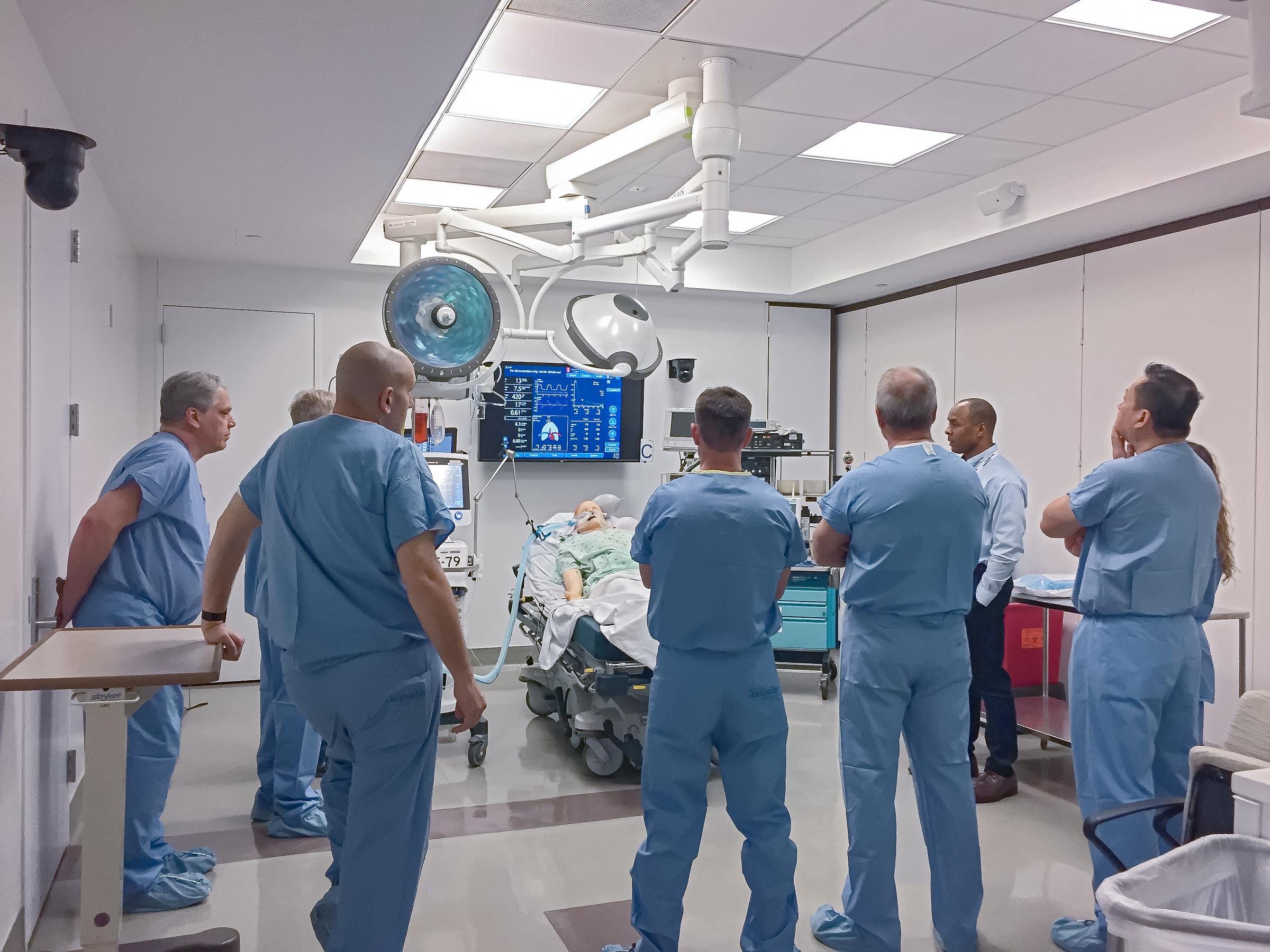 Photo of a training workshop for healthcare workers