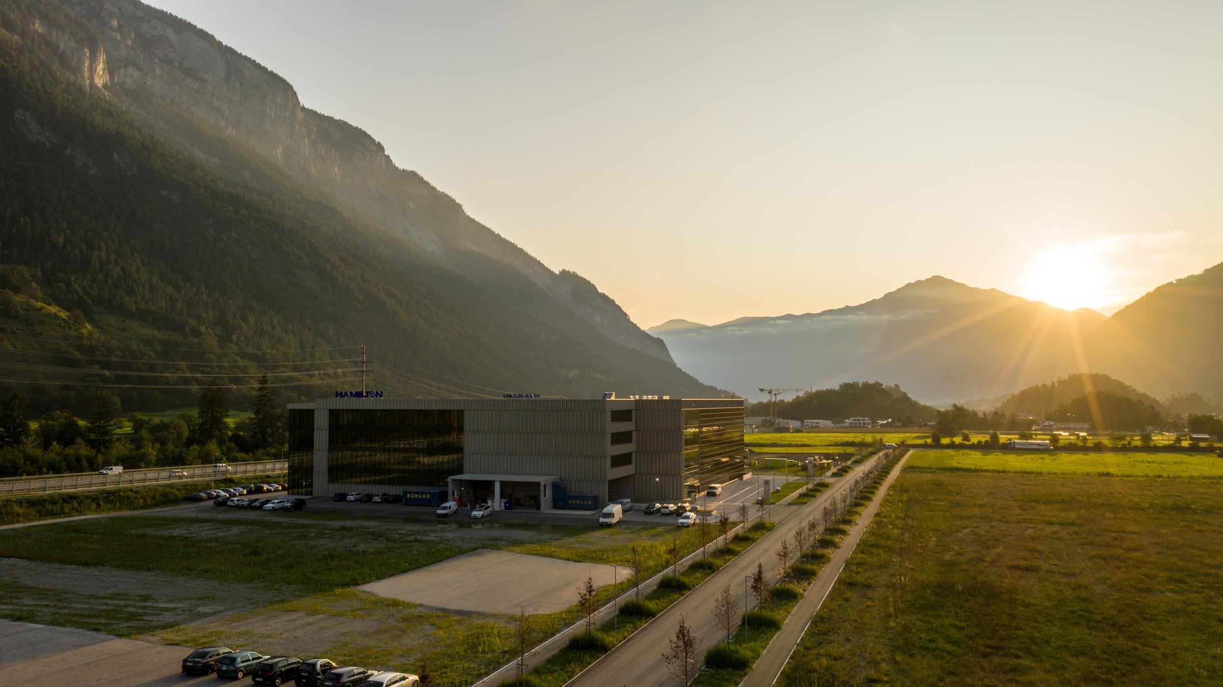 Headquarter Domat/Ems in Switzerland
