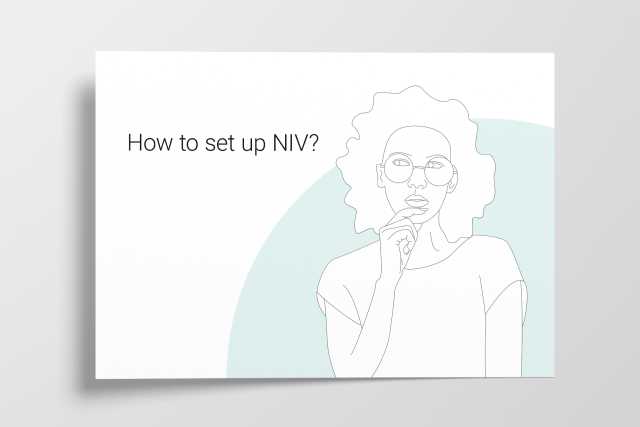 Illustration for the chapter "How to set up NIV?"
