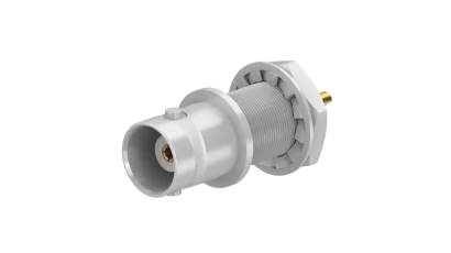 COAXIAL CONNECTOR, BNC, 50 Ohm, Straight bulkhead receptacle, jack (female)
