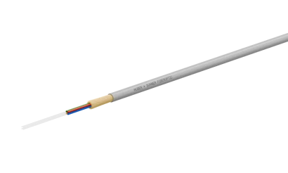 4 Fiber E9/125A2 Gray Jacket