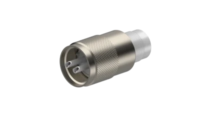 COAXIAL CONNECTOR, UHF Twin, X Ohm, Straight cable plug (male)