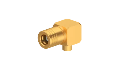 COAXIAL CONNECTOR, SMB, 50 Ohm, Right angle cable plug (male)