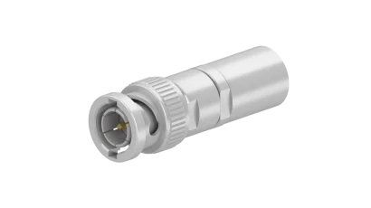 COAXIAL CONNECTOR, BNC, 75 Ohm, Straight cable plug (male)