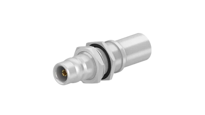 COAXIAL CONNECTOR, QN, 50 Ohm, Straight bulkhead cable jack (female)