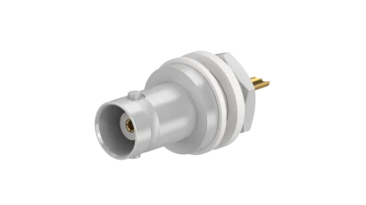 COAXIAL CONNECTOR, BNC, 50 Ohm, Straight bulkhead receptacle, jack (female)