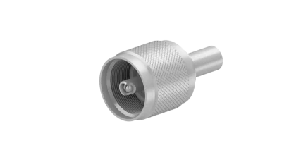 COAXIAL CONNECTOR, UHF, other Ohm, Straight cable plug (male)