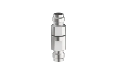 COAXIAL ADAPTER, PC 2.4, 50 Ohm, jack / jack (female / female)