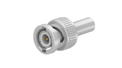 COAXIAL CONNECTOR, BNC, 50 Ohm, Straight cable plug (male)