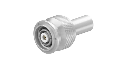 COAXIAL CONNECTOR, TNC-reverse, 50 Ohm, Straight cable plug (male)