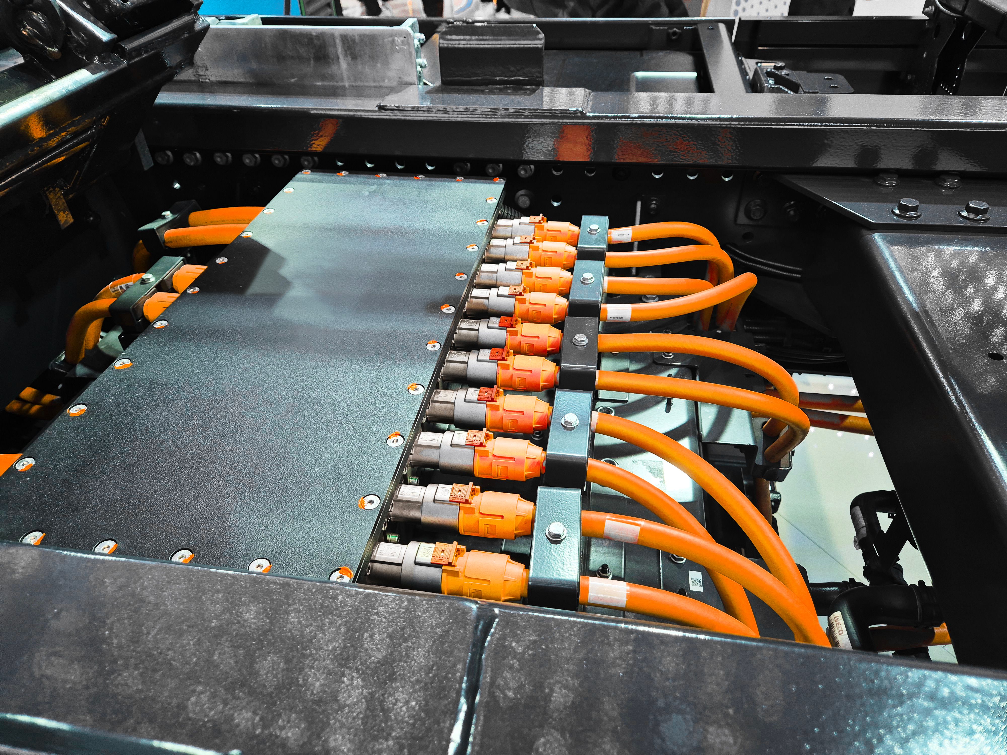 modular cable assembly in truck vehicle 