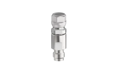 COAXIAL ADAPTER, PC 3.5 - PC 1.85, 50 Ohm, plug / jack (male / female)