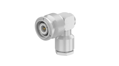 COAXIAL CONNECTOR, TNC, 50 Ohm, Right angle cable plug (male)