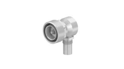 COAXIAL CONNECTOR, 7/16, 50 Ohm, Right angle cable plug (male)