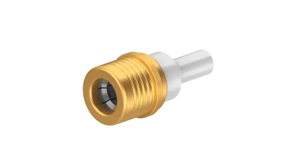 COAXIAL CONNECTOR, QMA, 50 Ohm, Straight cable plug (male)