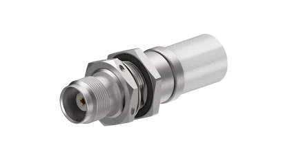 COAXIAL CONNECTOR, TNC, 50 Ohm, Straight bulkhead cable jack (female), High salt mist resistant (SS316L)