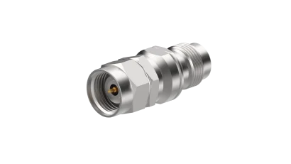 COAXIAL ADAPTER, PC 1.85, 50 Ohm, plug / jack (male / female)