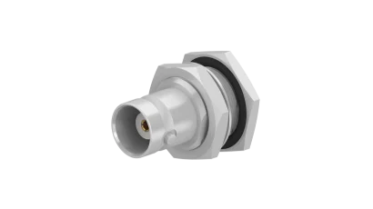 COAXIAL CONNECTOR, BNC, 50 Ohm, Straight bulkhead cable jack (female)