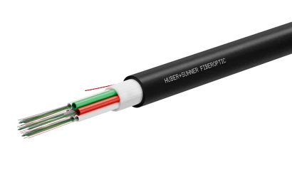 72 Fasern E9/125 schwarzer Mantel