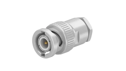 COAXIAL CONNECTOR, BNC, 50 Ohm, Straight cable plug (male)