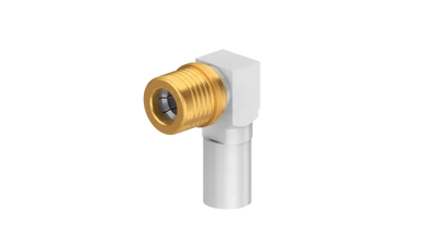 COAXIAL CONNECTOR, QMA, 50 Ohm, Right angle cable plug (male)