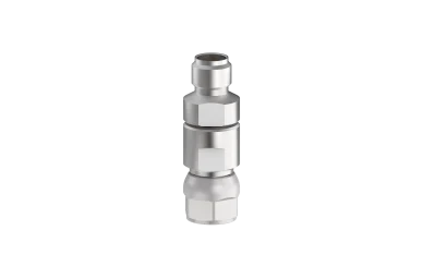COAXIAL ADAPTER, PC 1.85 - PC 3.5, 50 Ohm, plug / jack (male / female)