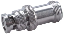 COAXIAL ADAPTER, BNC - N, 50 Ohm, plug / jack (male / female)