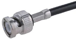 COAXIAL CONNECTOR, BNC, 50 Ohm, Straight cable plug (male)