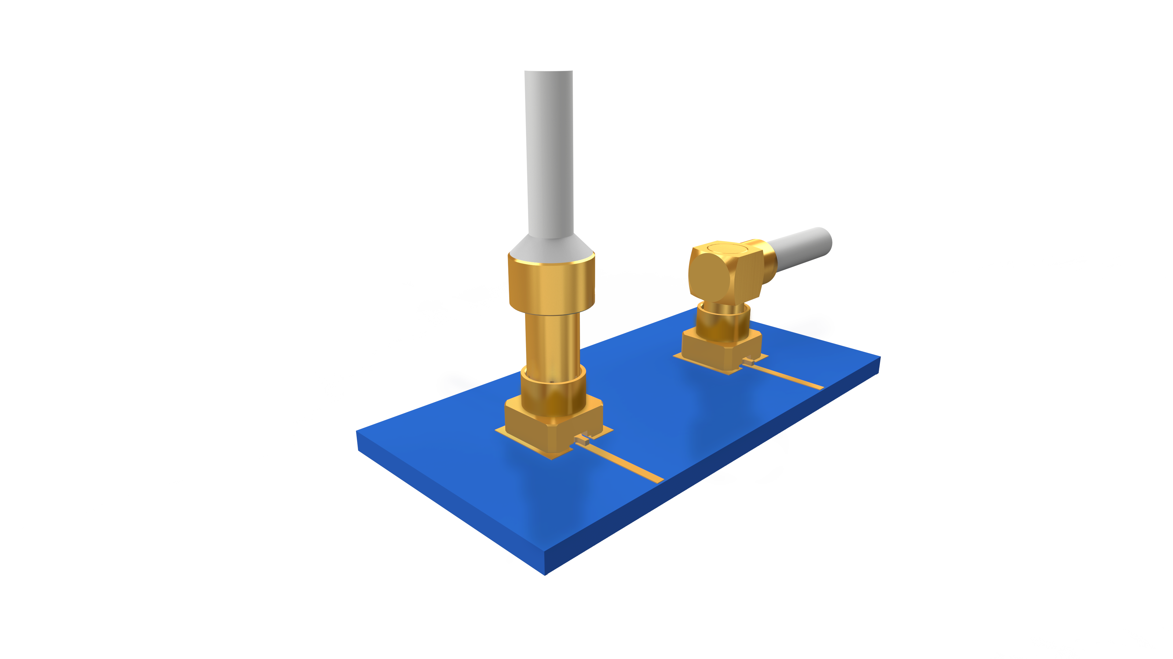 HS RF SMPM Board-to-cable Application