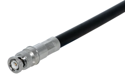 COAXIAL CONNECTOR, BNC, 50 Ohm, Straight cable plug (male)