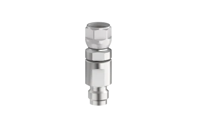 COAXIAL ADAPTER, PC 2.4, 50 Ohm, plug / jack (male / female)